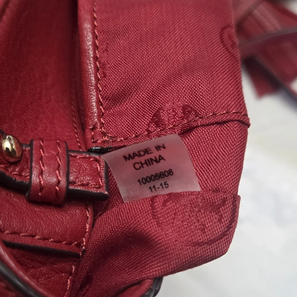 Tory Burch Cherry Red Crossbody Bag - Picture 8 of 10